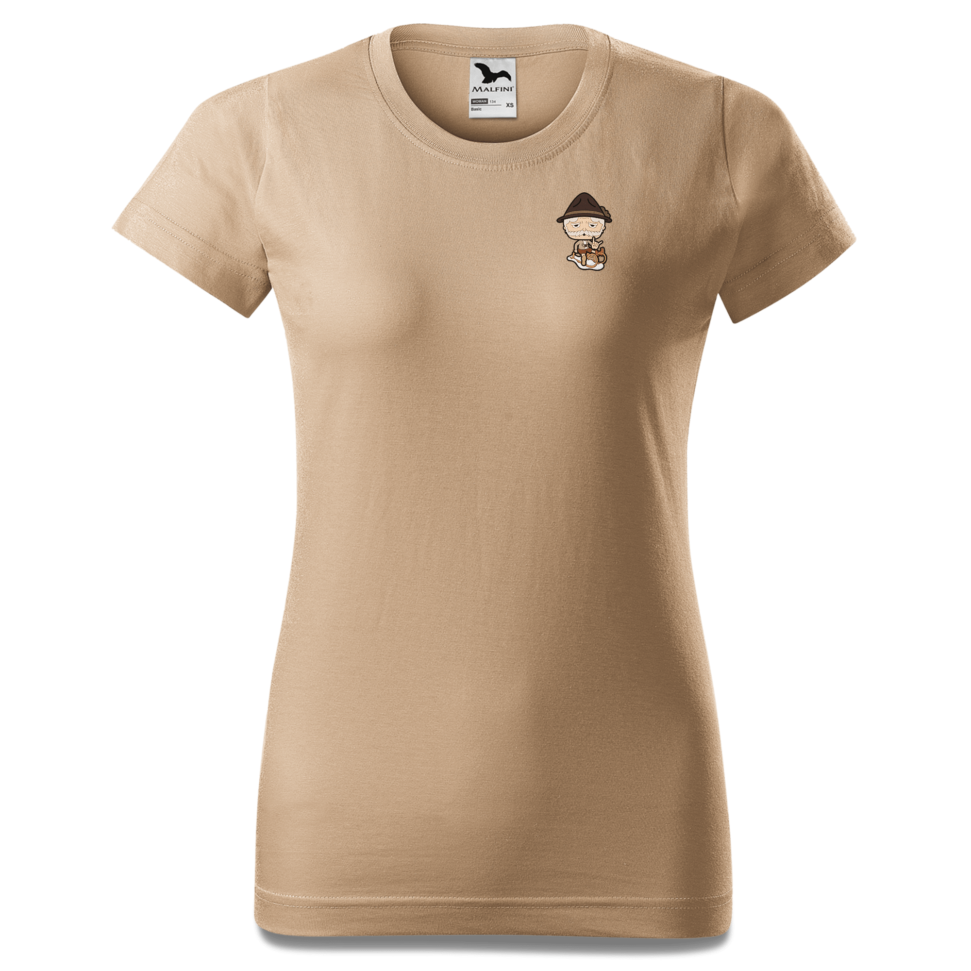 Da Oid Sinzer Winter Edition T Shirt Damen Sand Fussen Front