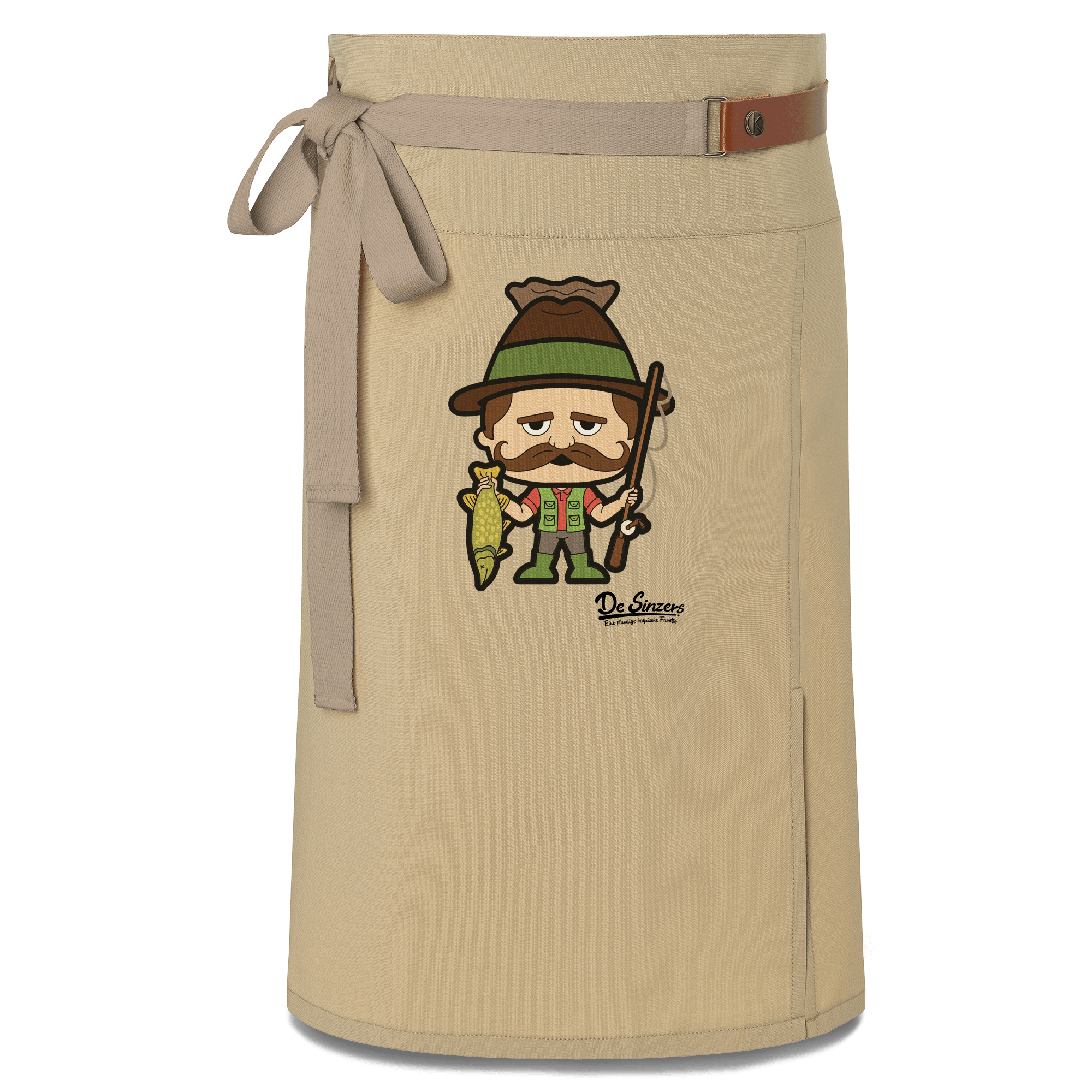 Da Sinzer Angler Schuerze Vorbinder Sand Nendlberg Front