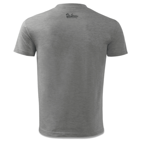 Da Sinzer Bayrisches Mundtuch T Shirt Kinder Grau Meliert Holzweg Back