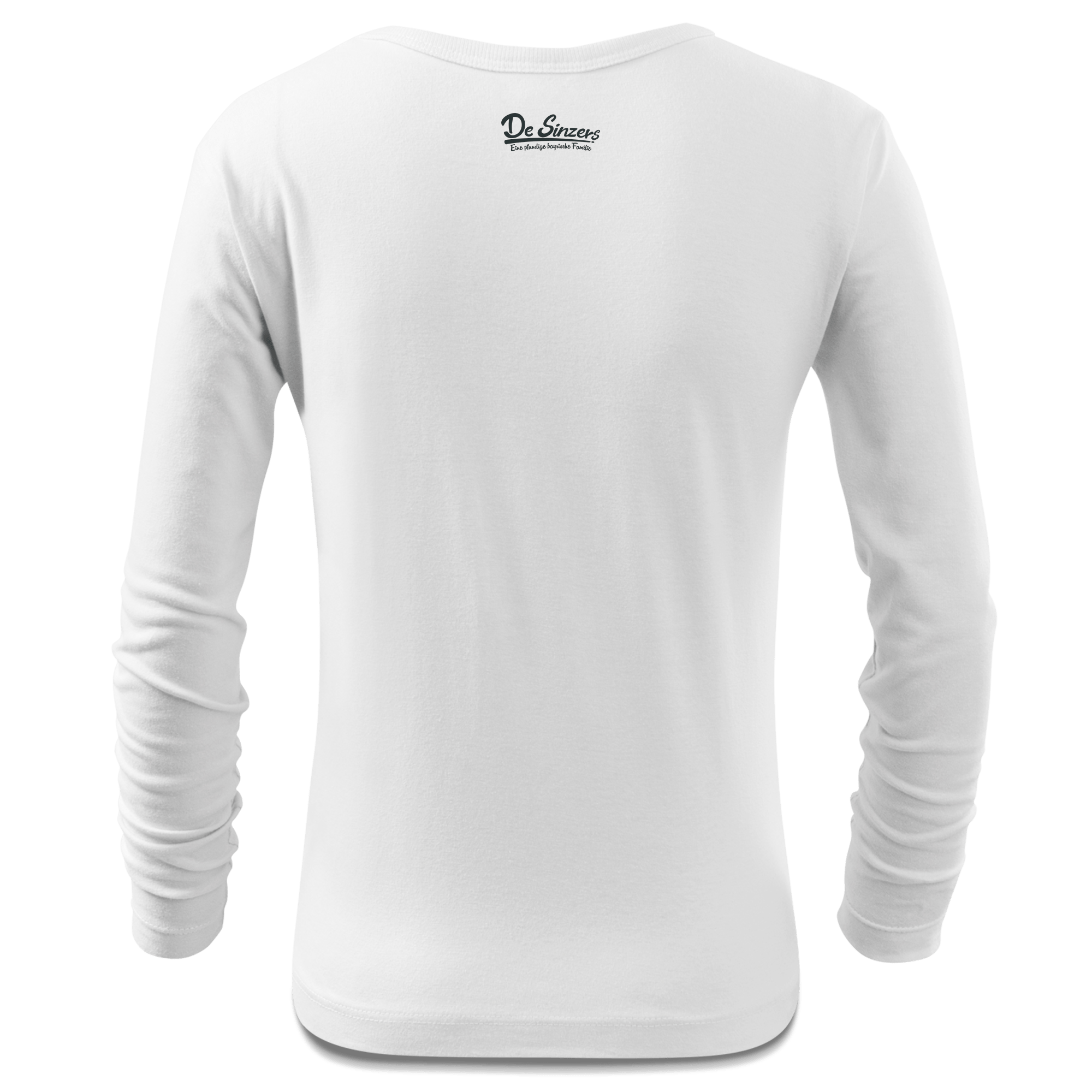 Da Sinzer Bergsteiger Longsleeve Kinder Weiss Westerndorf Back