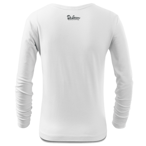 Da Sinzer Bergsteiger Longsleeve Kinder Weiss Westerndorf Back