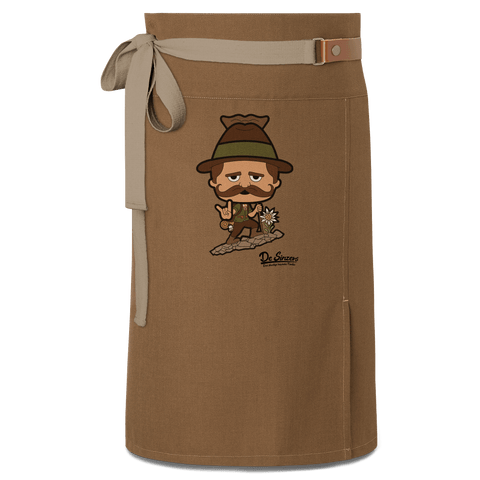 Da Sinzer Bergsteiger Schuerze Vorbinder Braun Haidham Front
