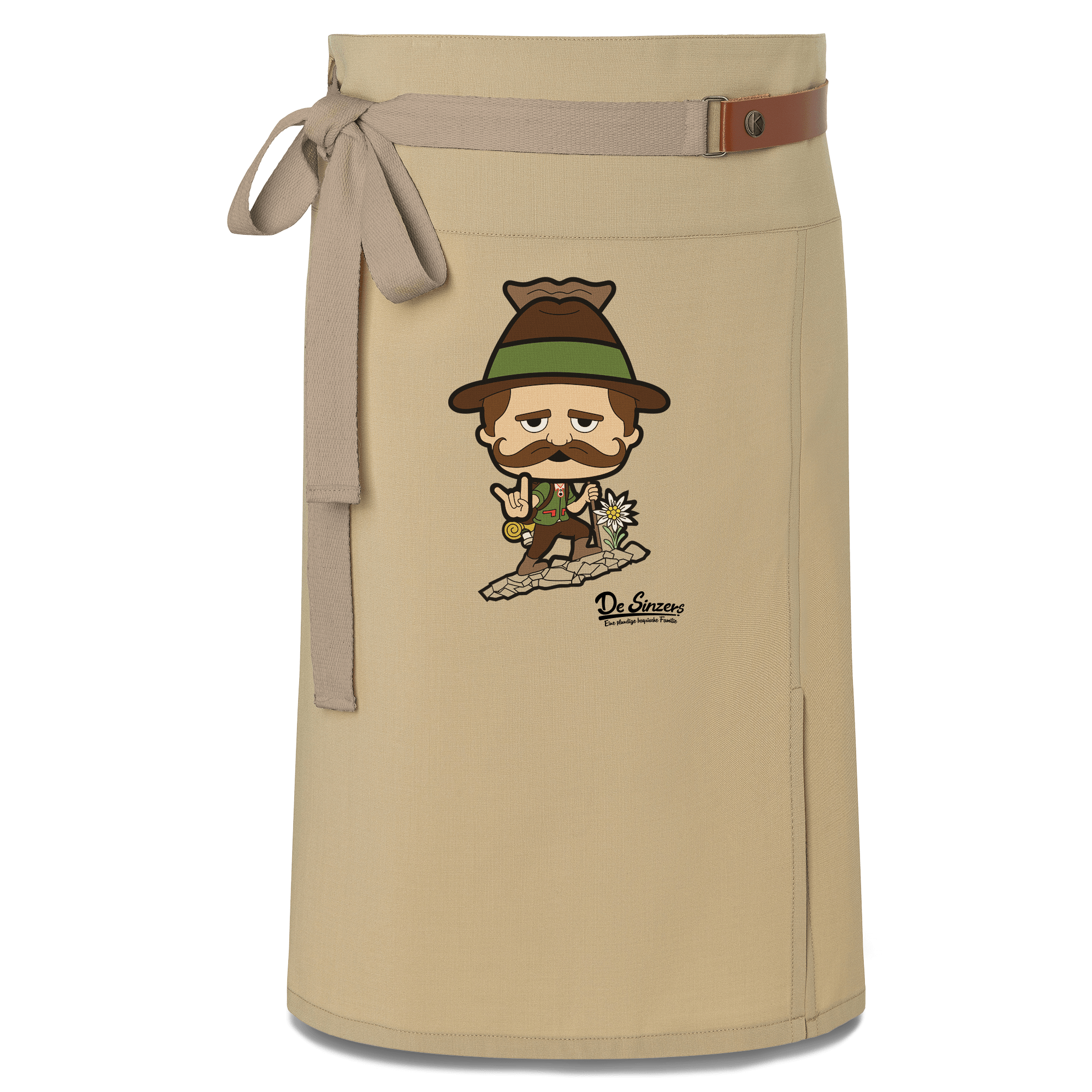 Da Sinzer Bergsteiger Schuerze Vorbinder Sand Nendlberg Front