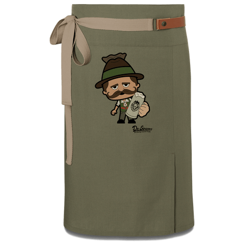 Da Sinzer Bier Schuerze Vorbinder Gruen Langhausen Front