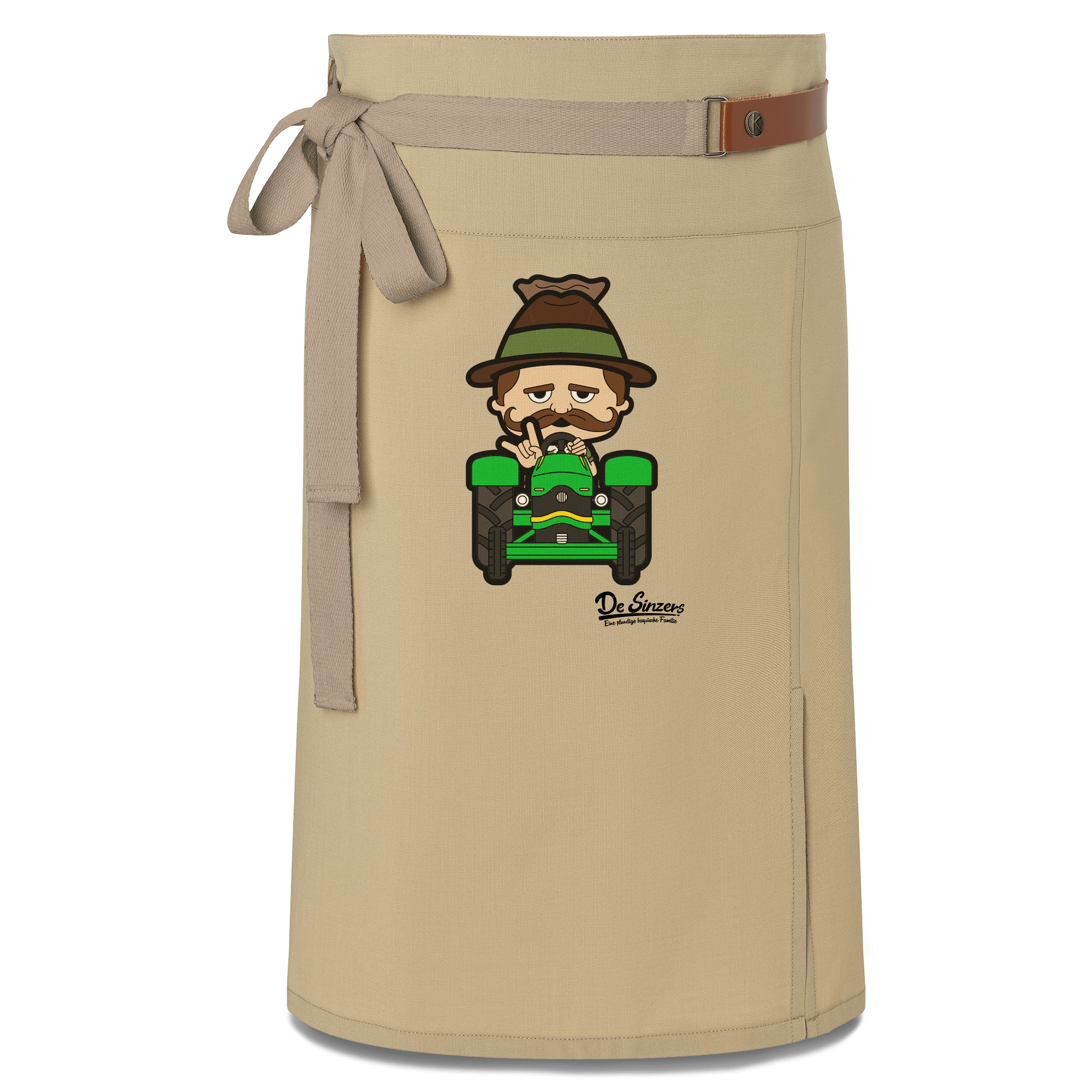 Da Sinzer Bulldog Schuerze Vorbinder Sand Nendlberg Front