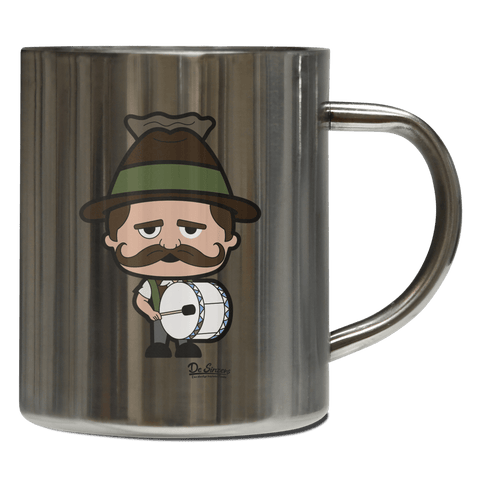 Da Sinzer Musikinstrumente Edelstahl Kaffeetasse 400ml Grosser Arber Front