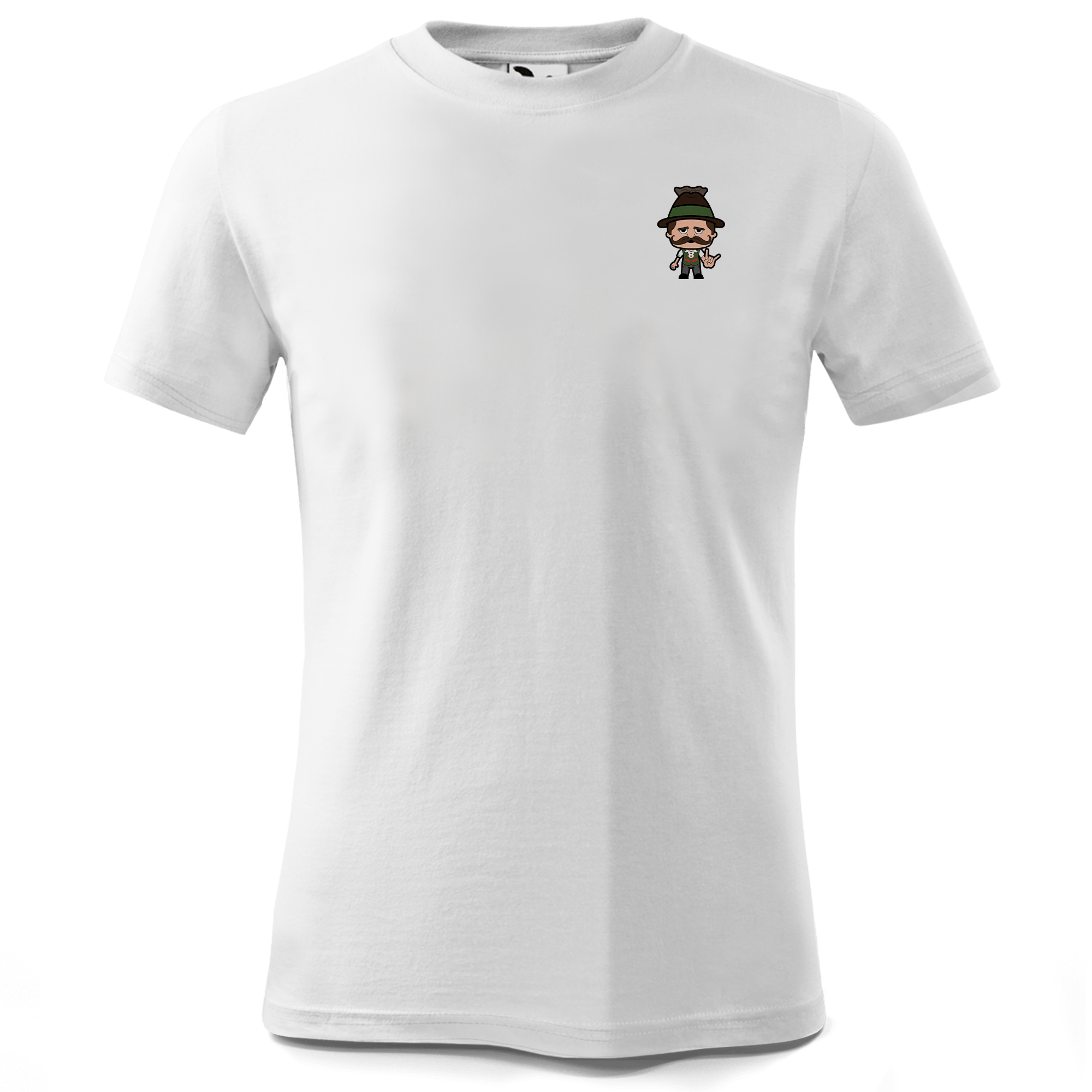 Da Sinzer Rocking Fingers T Shirt Kinder Weiss Wendlerweg Front