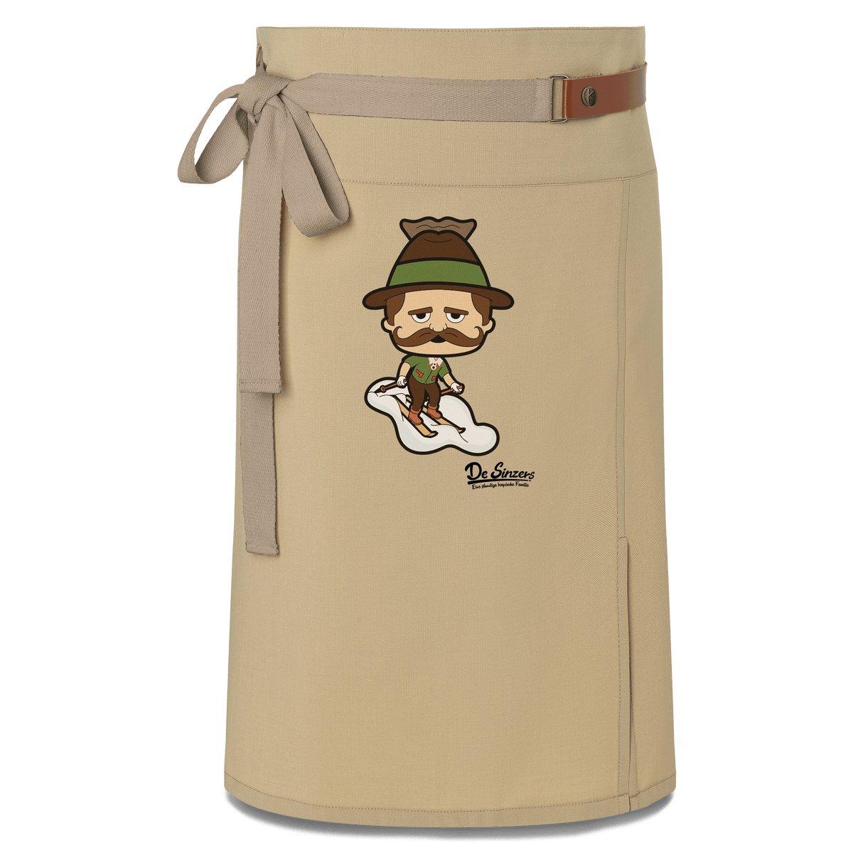Da Sinzer Skifahrer Schuerze Vorbinder Sand Nendlberg Front