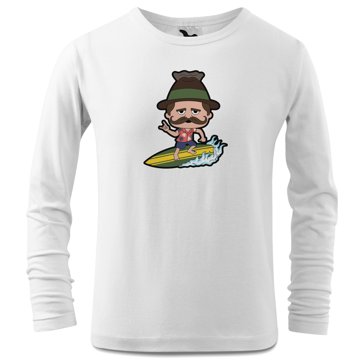 Da Sinzer Summer Edition Longsleeve Kinder Weiss Westerndorf Front