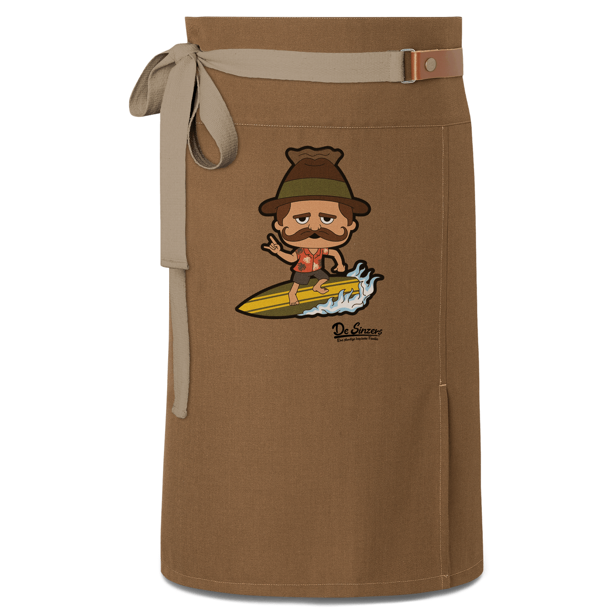 Da Sinzer Summer Edition Schuerze Vorbinder Braun Haidham Front