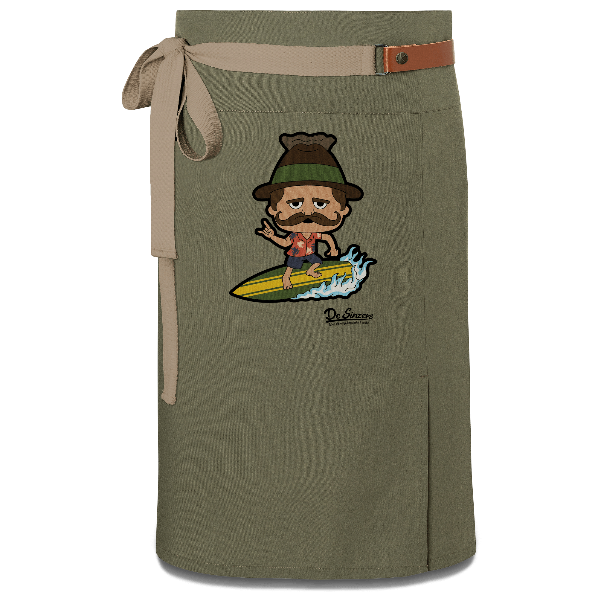 Da Sinzer Summer Edition Schuerze Vorbinder Gruen Langhausen Front