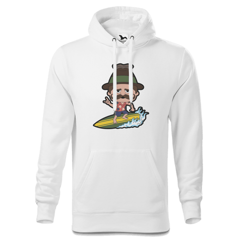 Da Sinzer Summer Edition Sweatshirt Hoody Herren Weiss Reikering Front