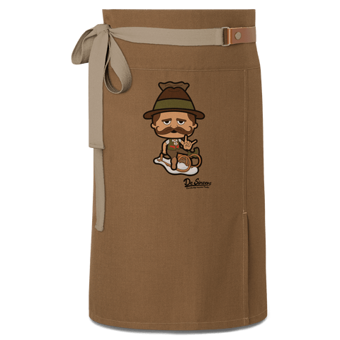 Da Sinzer Winter Edition Schuerze Vorbinder Braun Haidham Front