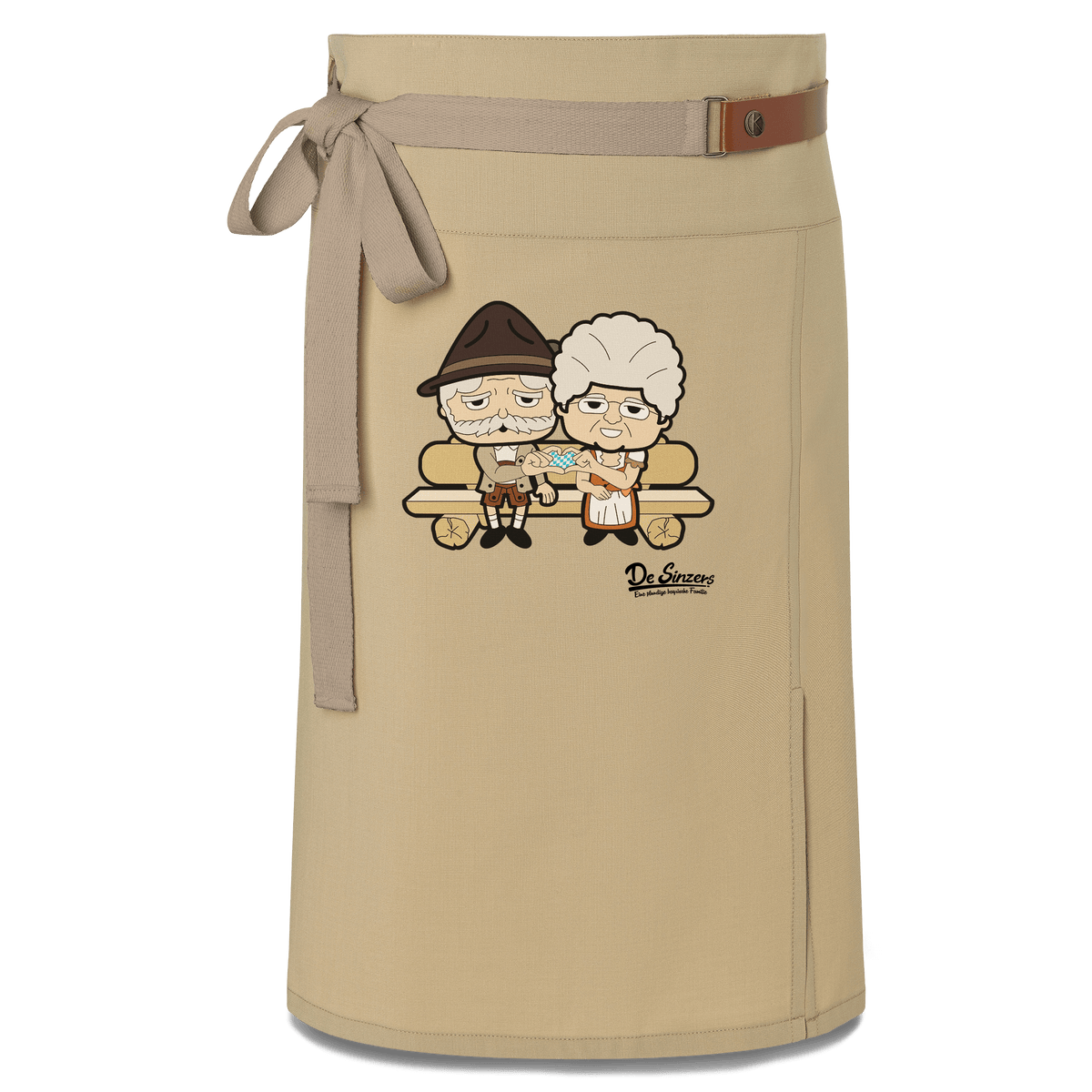 De Oid Sinzers Paar Gartenbank Schuerze Vorbinder Sand Nendlberg Front
