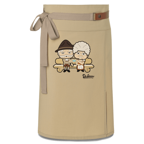 De Oid Sinzers Paar Gartenbank Schuerze Vorbinder Sand Nendlberg Front