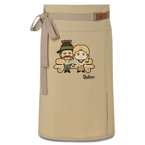 De Sinzers Paar Gartenbank Schuerze Vorbinder Sand Nendlberg Front