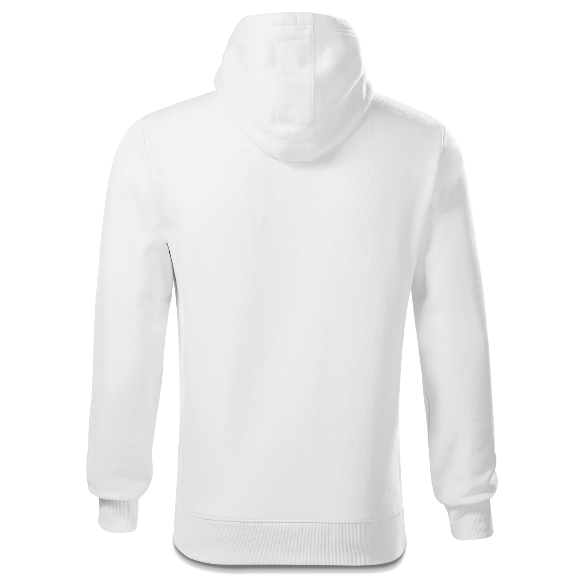 Die Elemente Bierfass Sweatshirt Hoody Herren Weiss Reikering Back