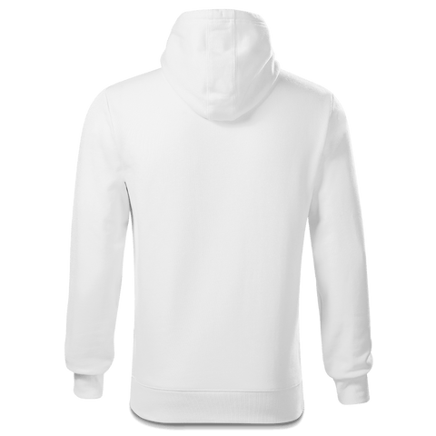 Die Elemente Bierfass Sweatshirt Hoody Herren Weiss Reikering Back