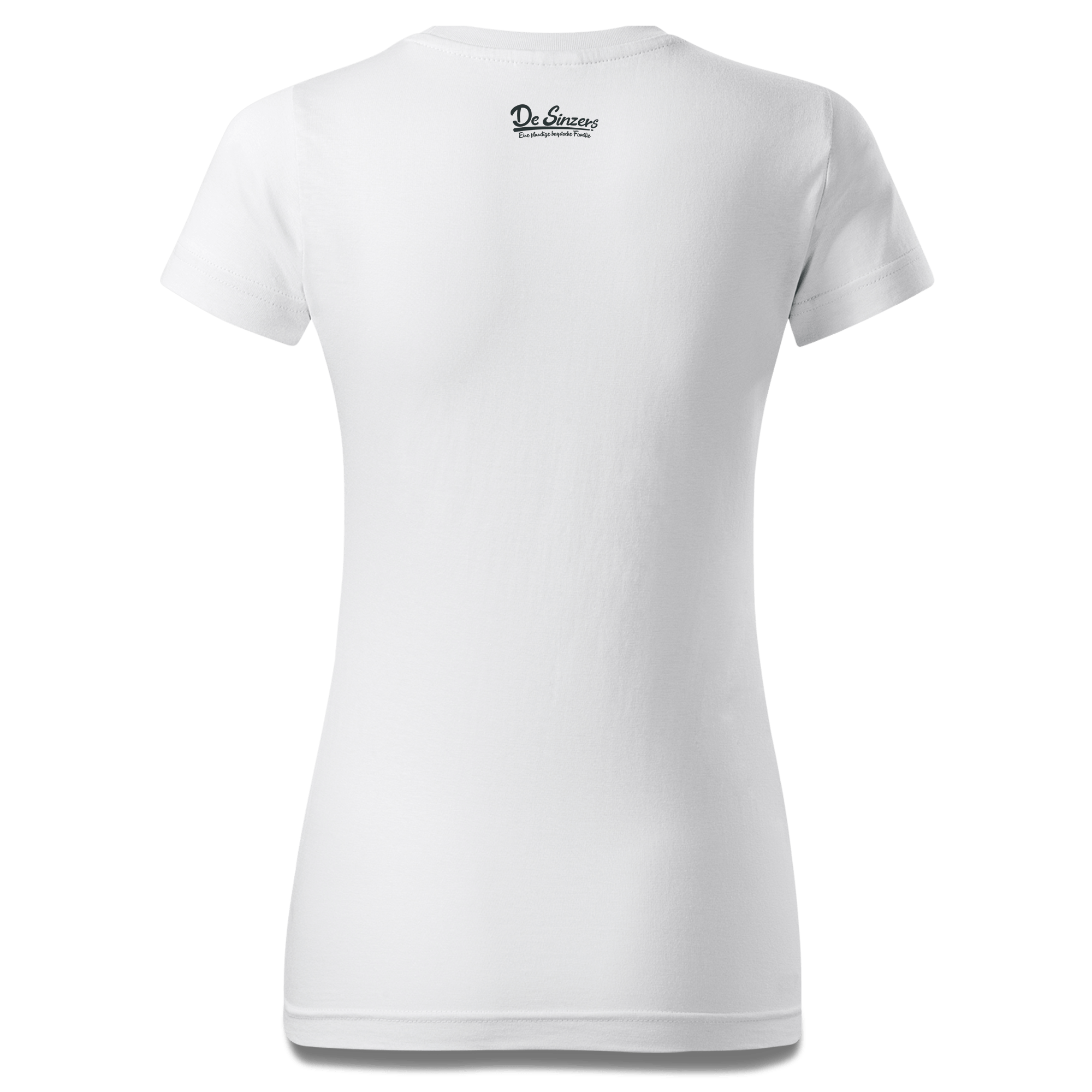 Die Elemente Bierfass T Shirt Damen Weiss Gehering Back
