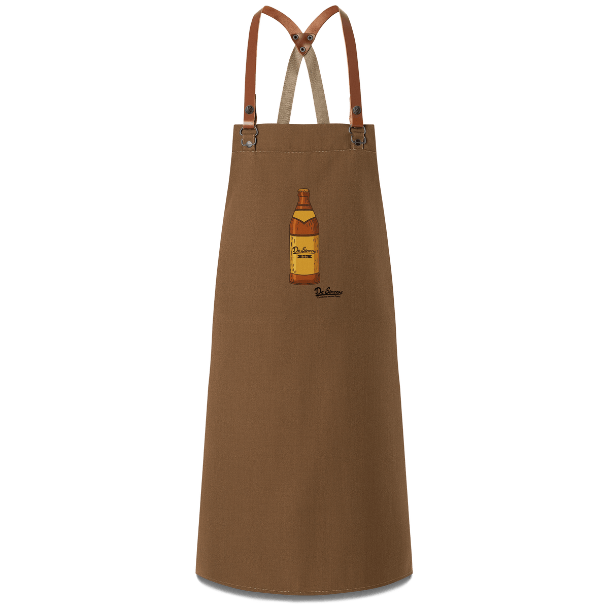 Die Elemente Bierflasche Schuerze Braun Haidbichl Front