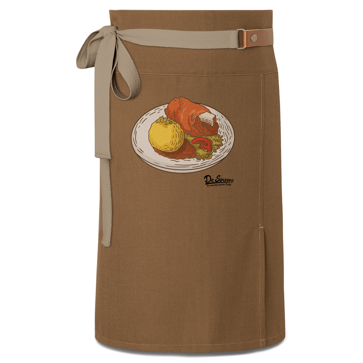 Die Elemente Schweinsbraten Schuerze Vorbinder Braun Haidham Front