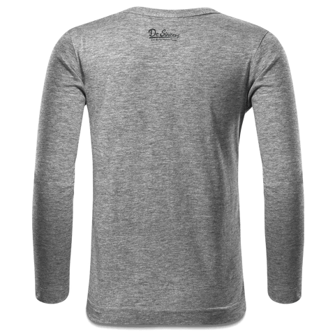 Die Elemente Spielkarten Longsleeve Kinder Grau Meliert Waldering Back