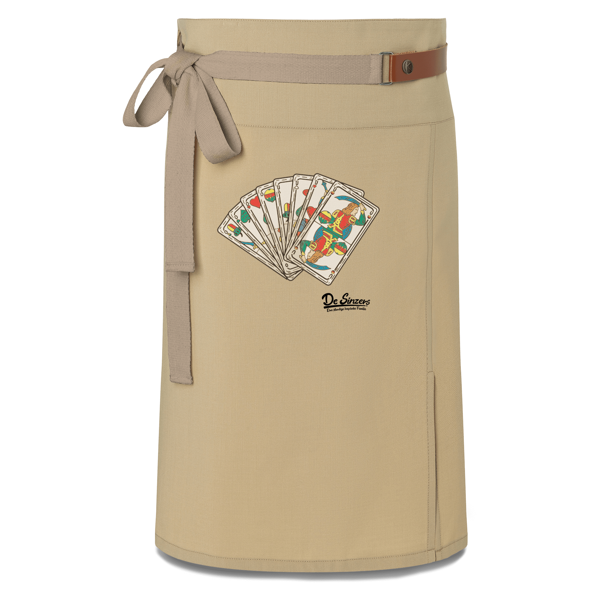 Die Elemente Spielkarten Schuerze Vorbinder Sand Nendlberg Front