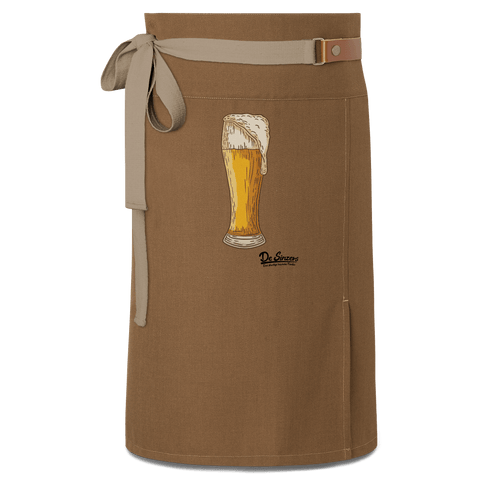 Die Elemente Weissbier Schuerze Vorbinder Braun Haidham Front