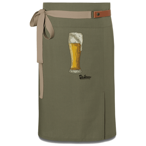 Die Elemente Weissbier Schuerze Vorbinder Gruen Langhausen Front