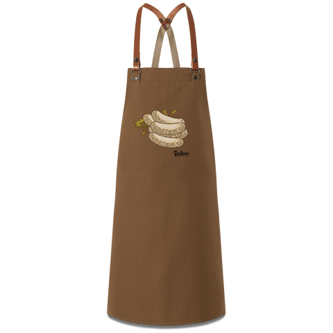 Die Elemente Weisswurscht Schuerze Braun Haidbichl Front