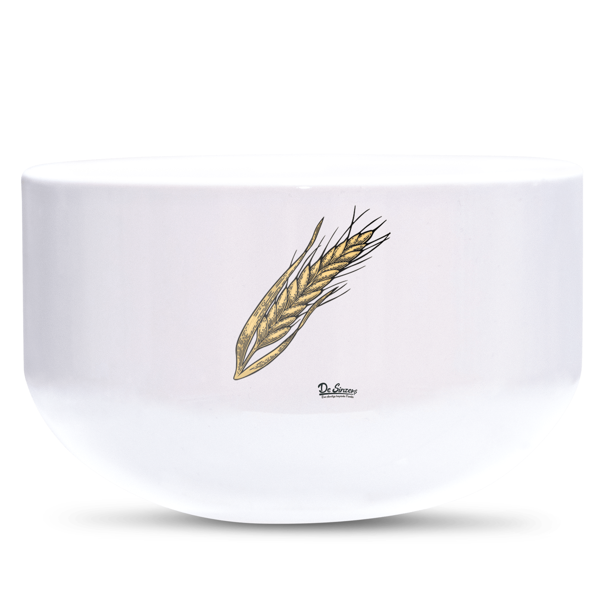 Die Elemente Weizen Keramik Mueslischale Weiss 600ml Staffelberg Front