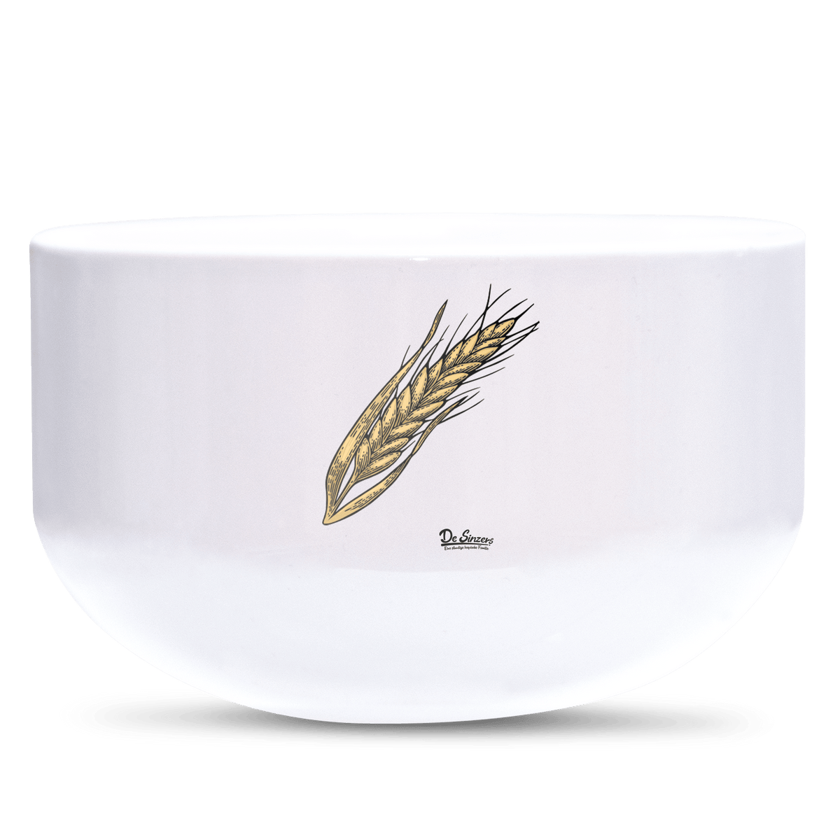 Die Elemente Weizen Keramik Mueslischale Weiss 600ml Staffelberg Front