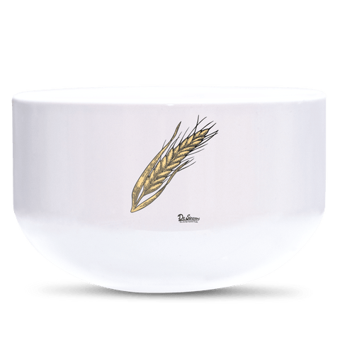 Die Elemente Weizen Keramik Mueslischale Weiss 600ml Staffelberg Front