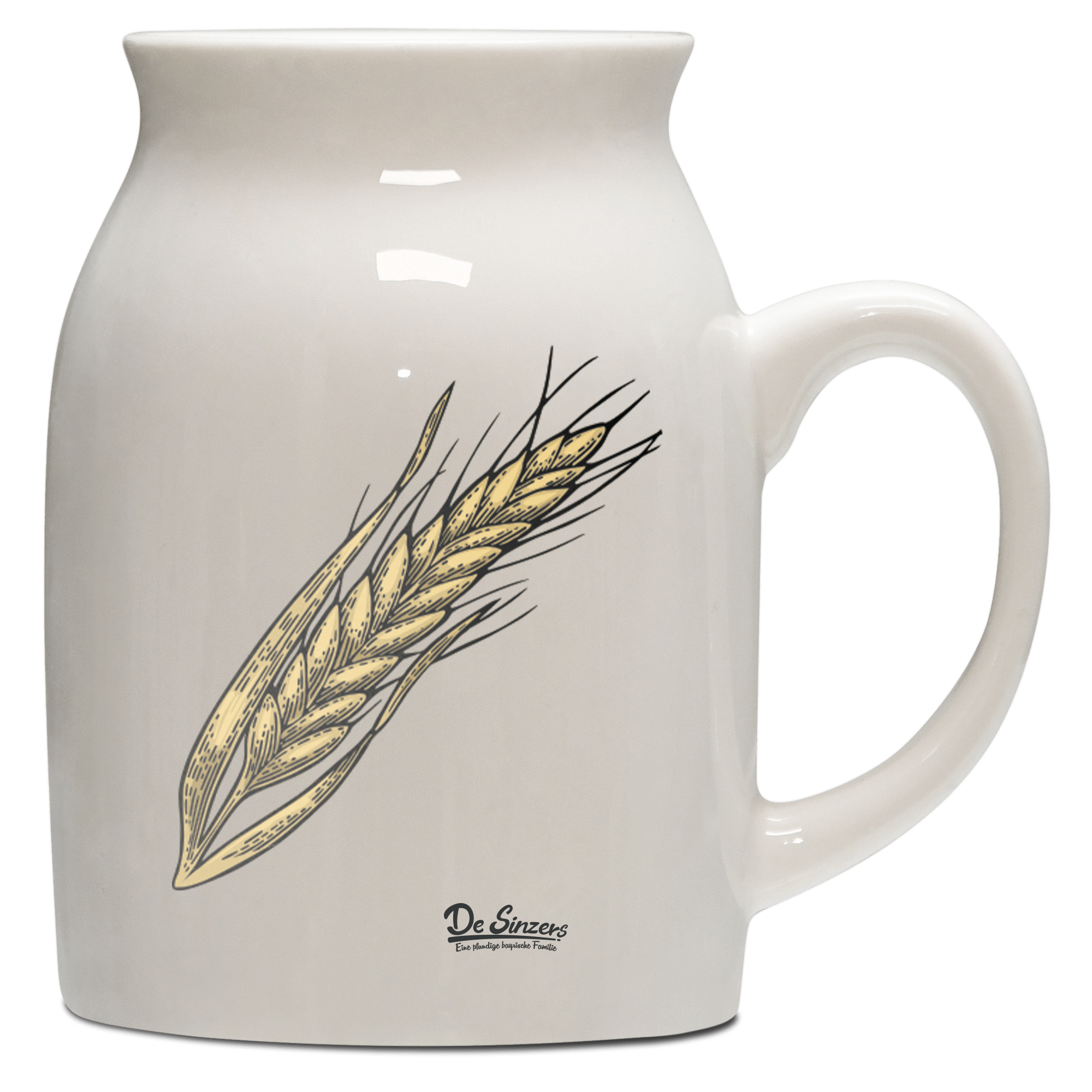 Die Elemente Weizen Milchkaennchen 320ml Altweiss Benediktenwand Front