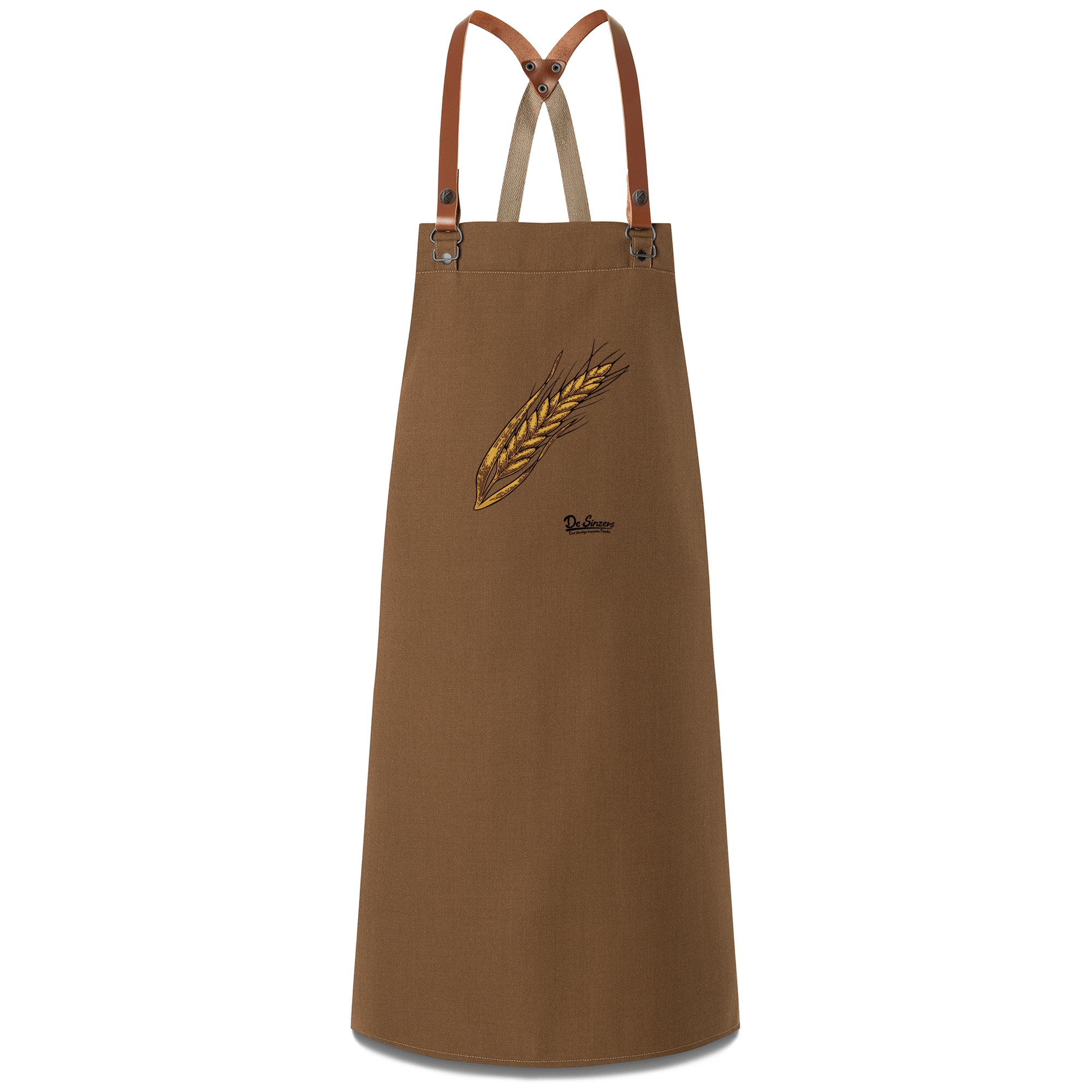 Die Elemente Weizen Schuerze Braun Haidbichl Front