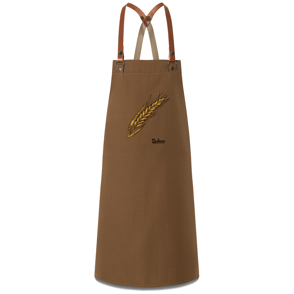 Die Elemente Weizen Schuerze Braun Haidbichl Front
