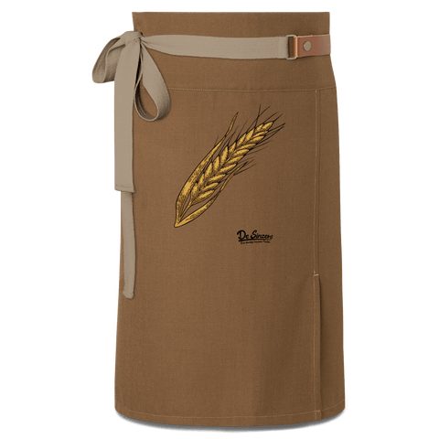 Die Elemente Weizen Schuerze Vorbinder Braun Haidham Front