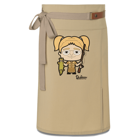 Die Jung Sinzerin Angler Schuerze Vorbinder Sand Nendlberg Front