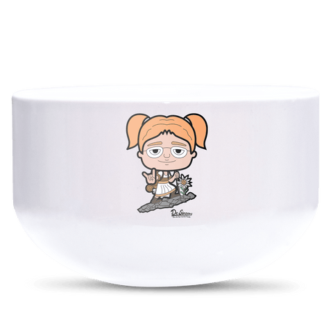 Die Jung Sinzerin Bergsteiger Keramik Mueslischale Weiss 600ml Staffelberg Front