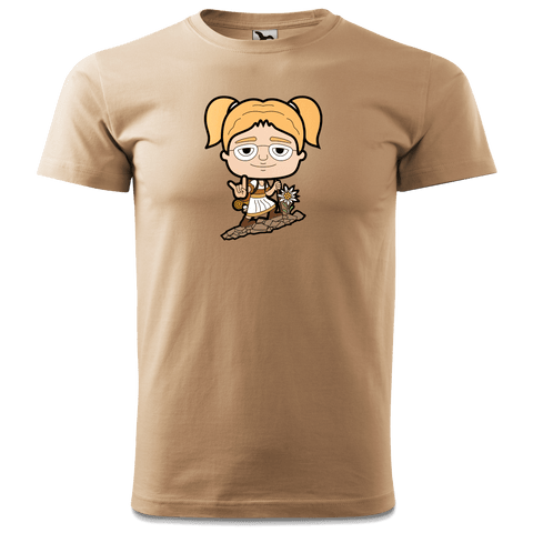 Die Jung Sinzerin Bergsteiger T Shirt Herren Sand Hofmuehle Front