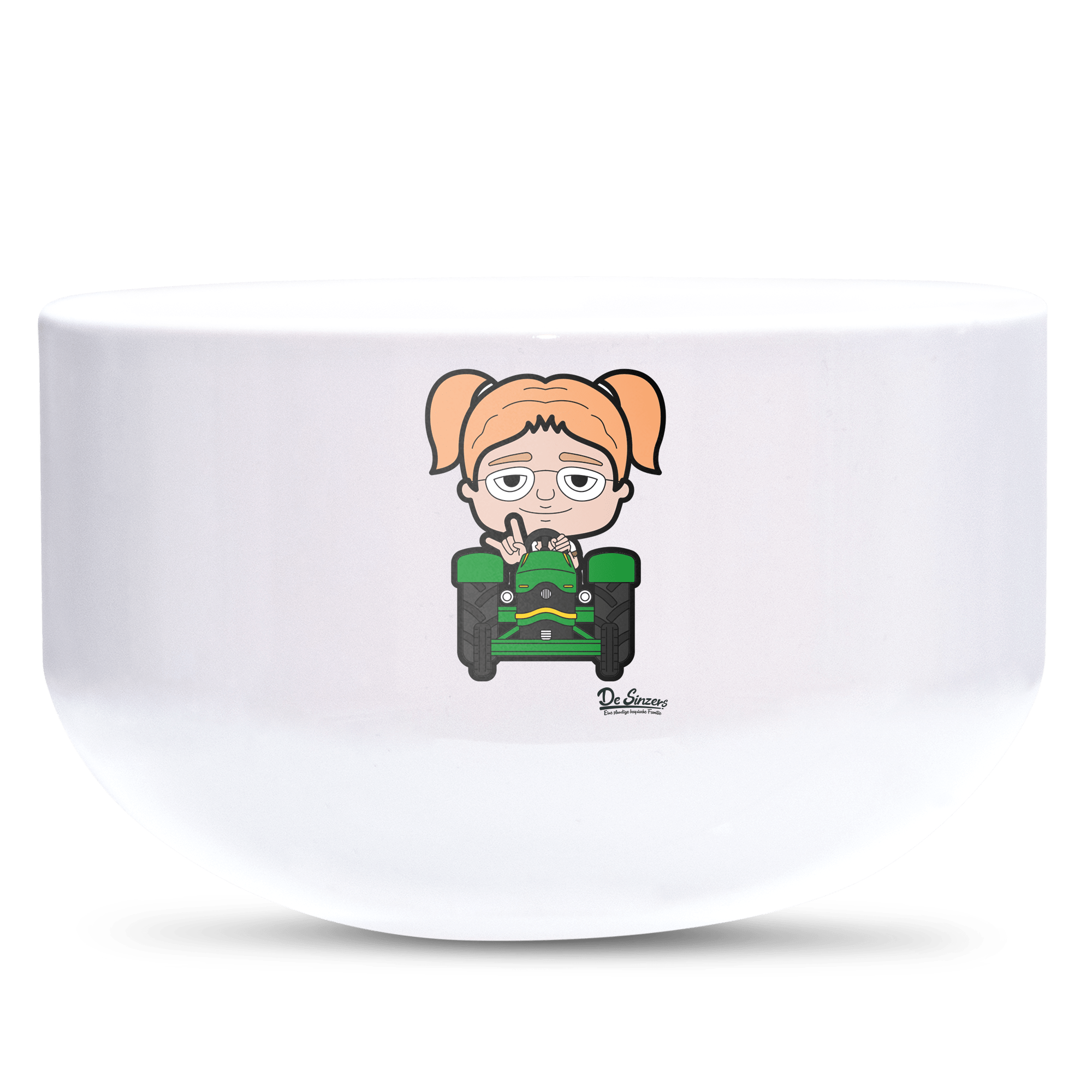 Die Jung Sinzerin Bulldog Keramik Mueslischale Weiss 600ml Staffelberg Front