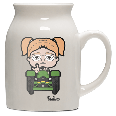 Die Jung Sinzerin Bulldog Milchkaennchen 320ml Altweiss Benediktenwand Front