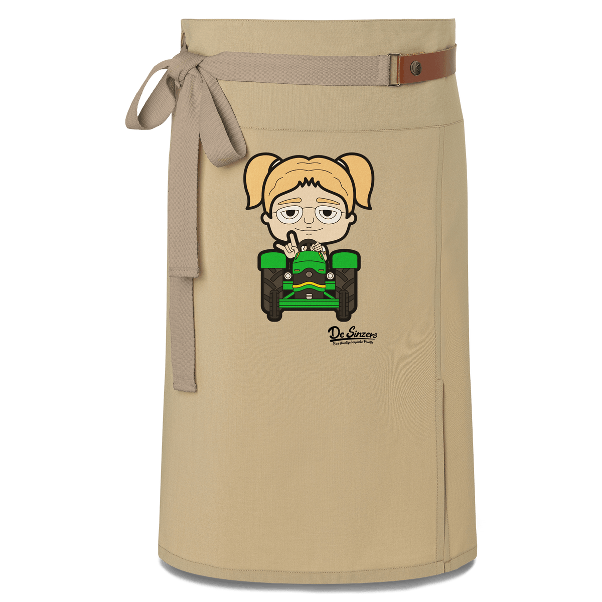 Die Jung Sinzerin Bulldog Schuerze Vorbinder Sand Nendlberg Front