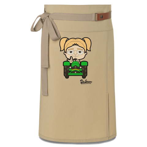 Die Jung Sinzerin Bulldog Schuerze Vorbinder Sand Nendlberg Front