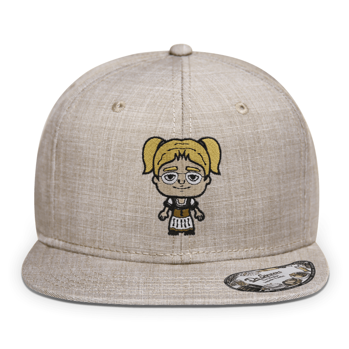 Die Jung Sinzerin Grundfiguren Cap Erwachsene Beige Meliert Eitzing Front