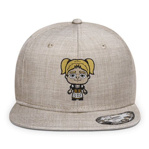 Die Jung Sinzerin Grundfiguren Cap Erwachsene Beige Meliert Eitzing Front