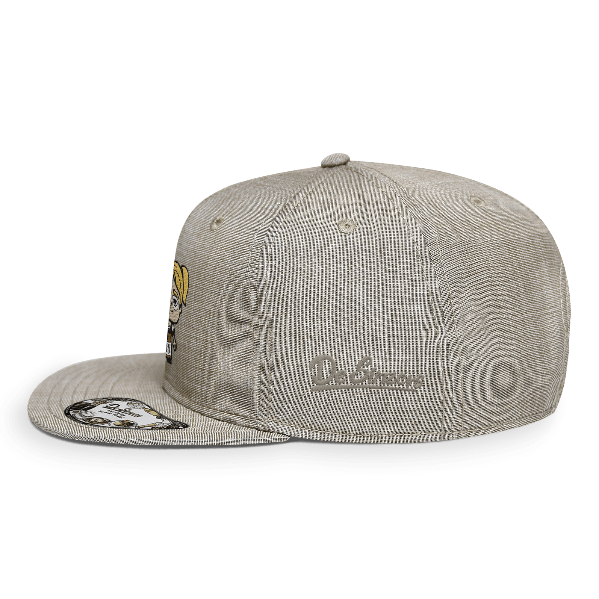 Die Jung Sinzerin Grundfiguren Cap Erwachsene Beige Meliert Eitzing Side A