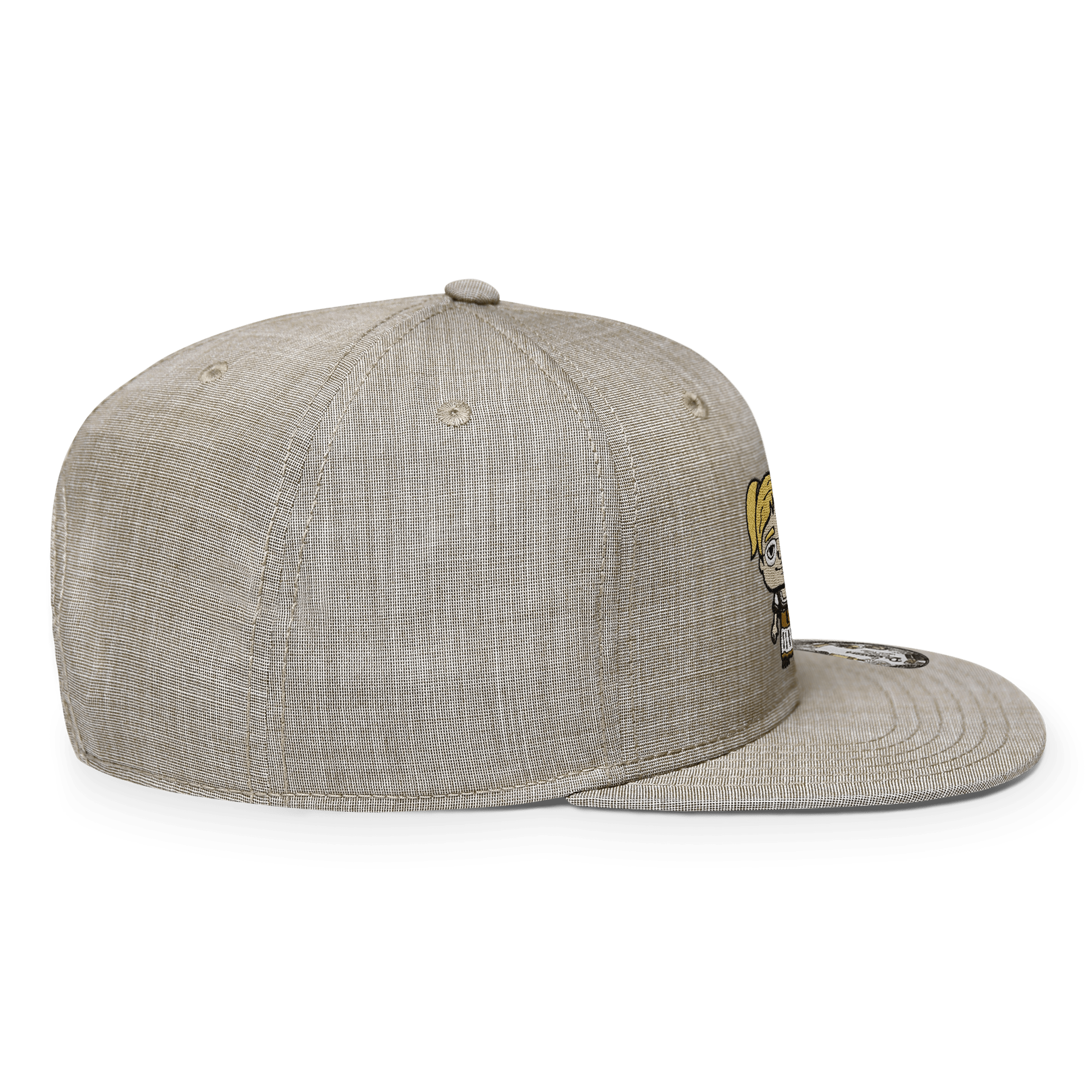Die Jung Sinzerin Grundfiguren Cap Erwachsene Beige Meliert Eitzing Side B