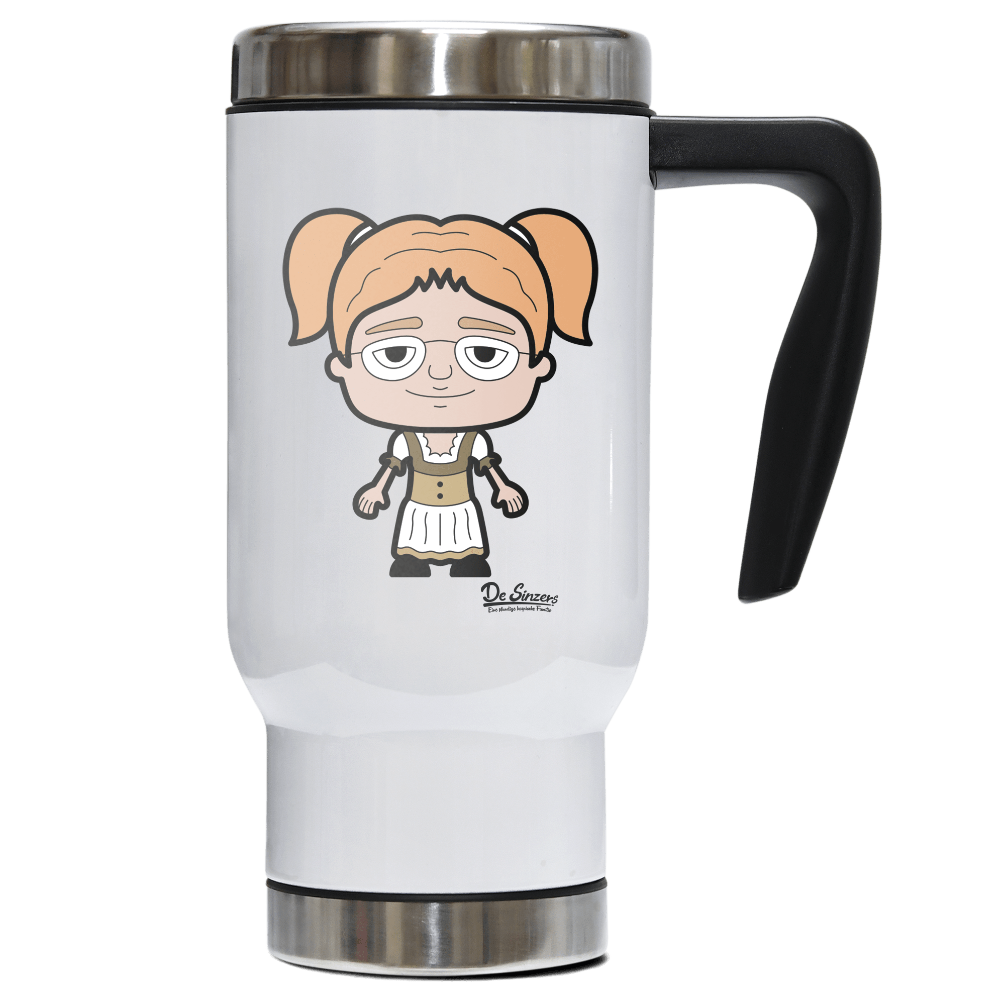 Die Jung Sinzerin Grundfiguren Edelstahl Thermobecher To Go 500ml Weiss Kindlwand Front
