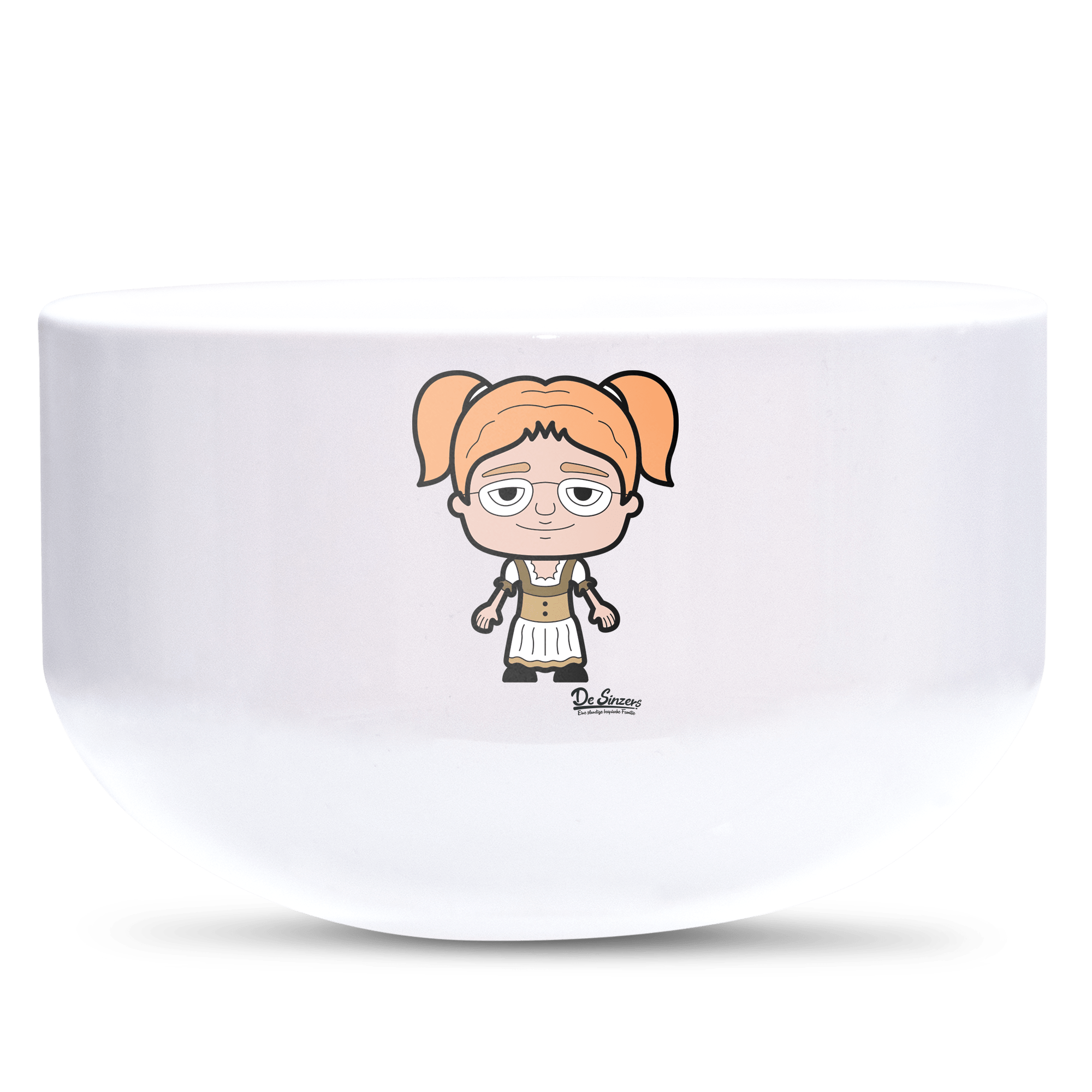 Die Jung Sinzerin Grundfiguren Keramik Mueslischale Weiss 600ml Staffelberg Front